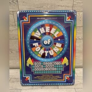 Wheel of Fortune Game Tin   Collectable